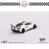 MGT00677 (7) MINI GT 1/64 #677 CHEVROLET CORVETTE Z06 2023 ARCTIC WHITE