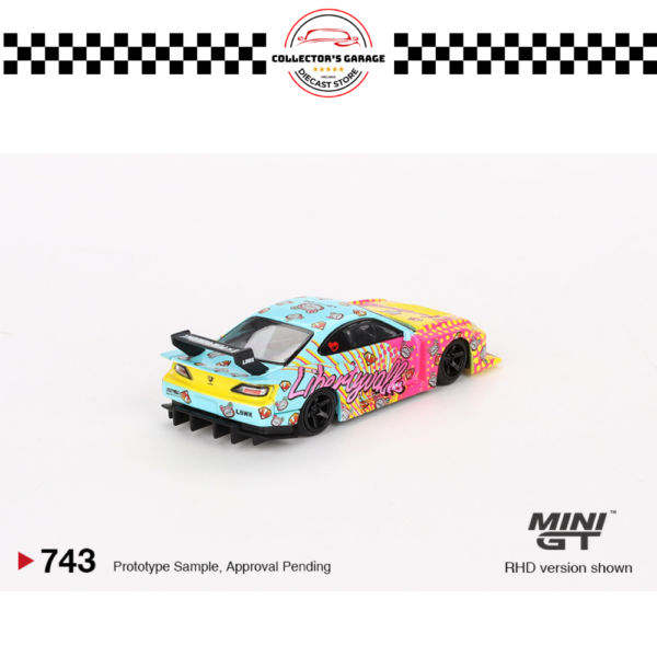 MGT00743 (7) MINI GT 1/64 #743 NISSAN LB-SUPER SILHOUETTE S15 SILVIA LBWK KUMA