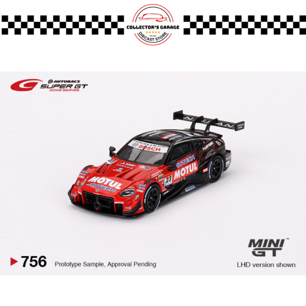 MINI GT 1/64 NISSAN Z GT500 #23 "MOTUL AUTECH Z" NISMO 2023 SUPER GT SERIES - [ JAPAN EXCLUSIVE ]