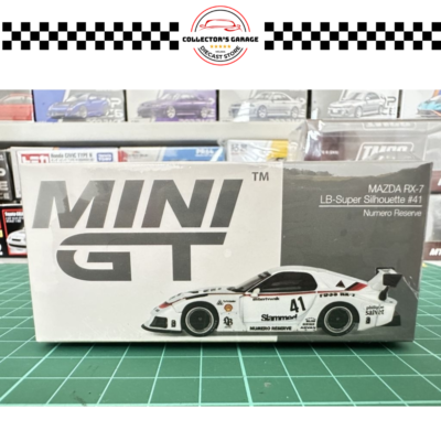 MINI GT 1/64 #773 MAZDA RX-7 LB-SUPER SILHOUETTE #41 NUMERO RESERVE