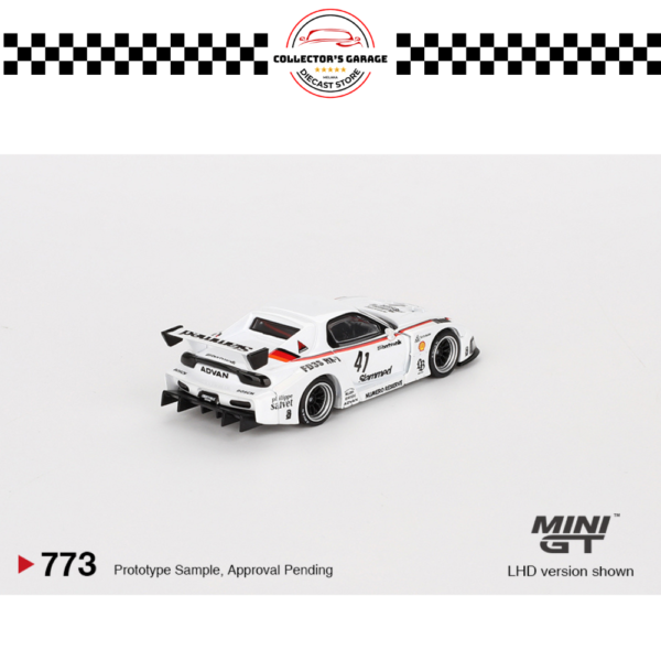 MINI GT 1/64 #773 MAZDA RX-7 LB-SUPER SILHOUETTE #41 NUMERO RESERVE