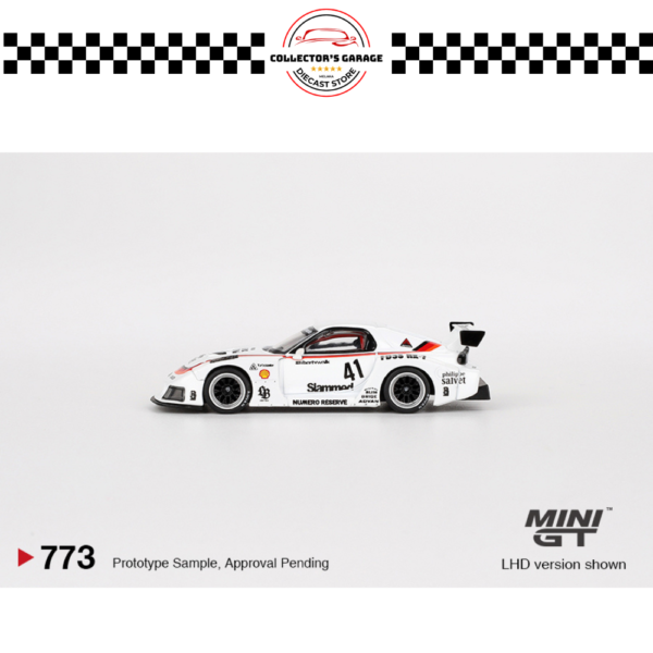 MINI GT 1/64 #773 MAZDA RX-7 LB-SUPER SILHOUETTE #41 NUMERO RESERVE
