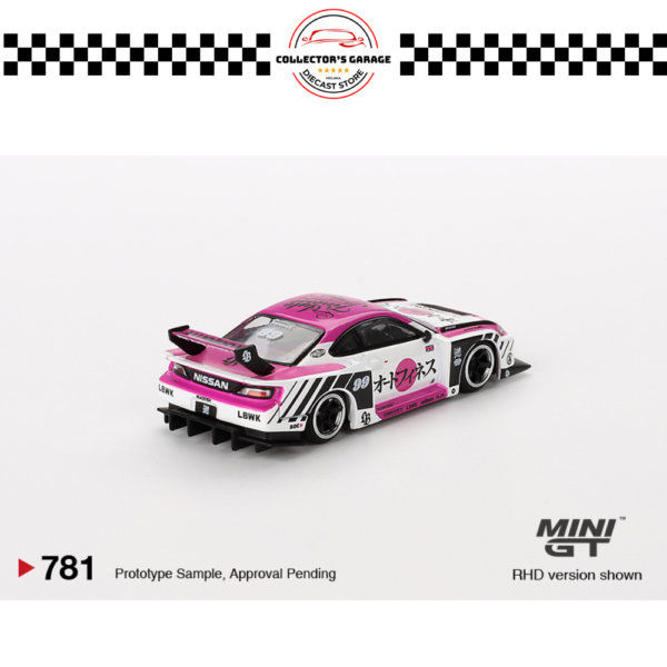 MGT00781 (3) MINI GT 1/64 #781 NISSAN LB-SUPER SILHOUETTE S15 SILVIA AUTO FINESSE SEMA 2023