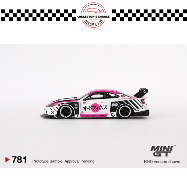 MGT00781 (4) MINI GT 1/64 #781 NISSAN LB-SUPER SILHOUETTE S15 SILVIA AUTO FINESSE SEMA 2023