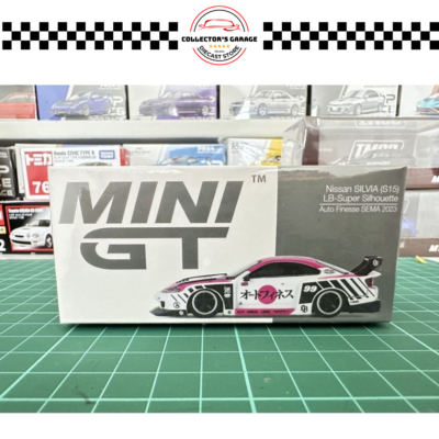 MINI GT 1/64 #781 NISSAN LB-SUPER SILHOUETTE S15 SILVIA AUTO FINESSE SEMA 2023