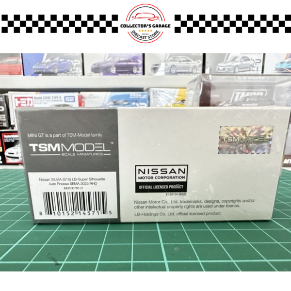 MGT00781 (6) MINI GT 1/64 #781 NISSAN LB-SUPER SILHOUETTE S15 SILVIA AUTO FINESSE SEMA 2023
