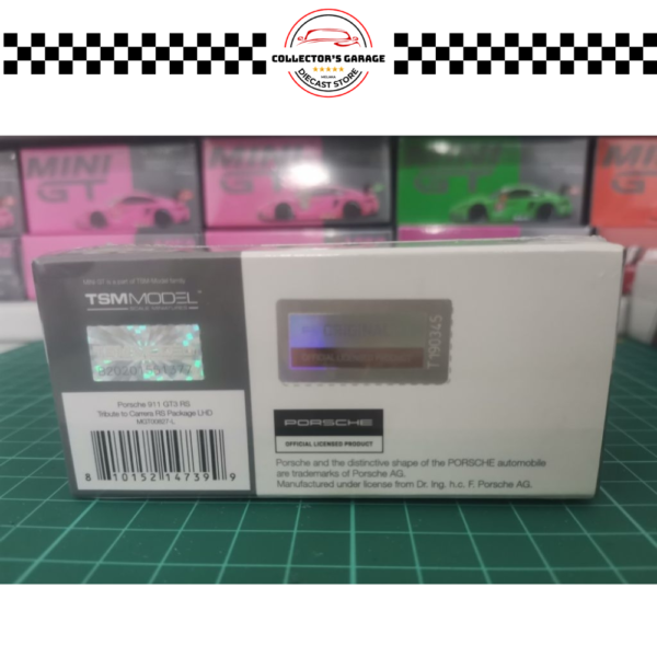 MGT00827 (2) MINI GT 1/64 #827 PORSCHE 911 (992) GT3 RS TRIBUTE TO CARRERA RS PACKAGE