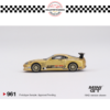 MINI GT 1/64 #961 TOYOTA SUPRA (A80) TOP SECRET GT-300 TOP SECRET GOLD