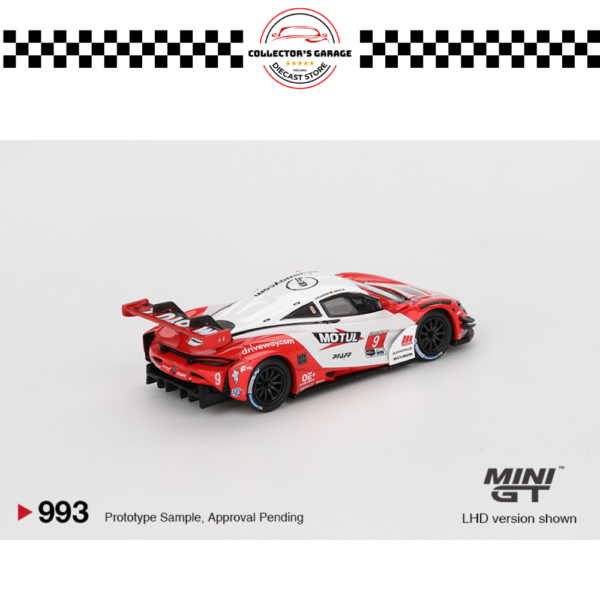 MINI GT 1/64 #993 MCLAREN 720S GT3 EVO PFAFF MOTORSPORTS 2024 IMSA LAGUNA SECA