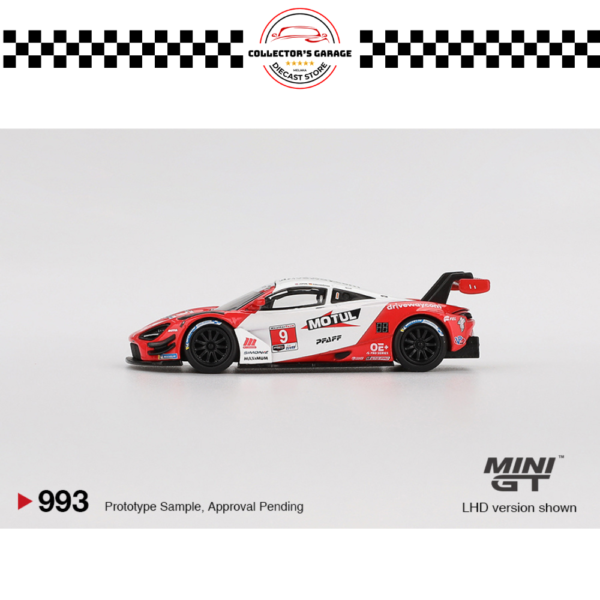MINI GT 1/64 #993 MCLAREN 720S GT3 EVO PFAFF MOTORSPORTS 2024 IMSA LAGUNA SECA