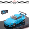 MOC211 TARMAC WORKS COLLABORATE IXO MODEL 1/43 RWB PORSCHE 993 BLUE