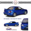 OT322 OTTOMOBILE 1/18 SUBARU IMPREZA STI S204 WRX BLUE MICA 02C