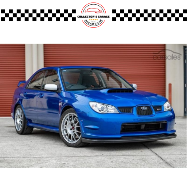OT322 (3) OTTOMOBILE 1/18 SUBARU IMPREZA STI S204 WRX BLUE MICA 02C