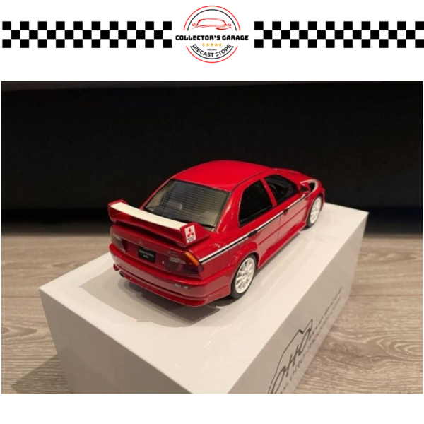 OT422 (2) OTTOMOBILE 1/18 LANCER EVO VI TOMMI MAKINEN RED 1999