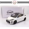 OT424 (2) OTTOMOBILE 1/18 TOYOTA YARIS GR PLATINUM WHITE PEARL 089 2021