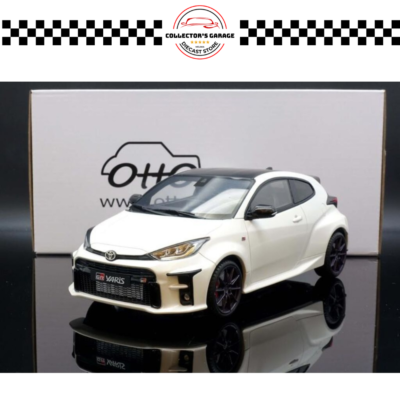 OT424 OTTOMOBILE 1/18 TOYOTA YARIS GR PLATINUM WHITE PEARL 089 2021