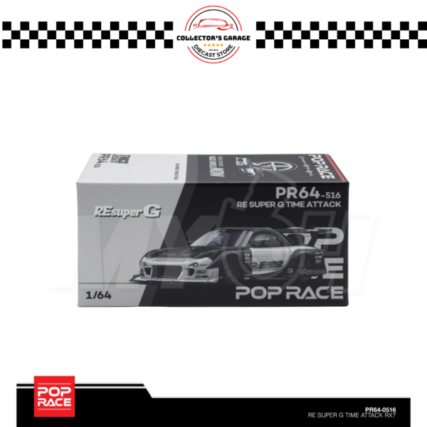 PR64-0516 (11) POP RACE 1/64 RE SUPER G TIME ATTACK TMCS 2026 EXCLUSIVE