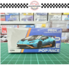 PR64-110 POP RACE 1/64 #PR64-110 LAMBORGHINI HURACAN STO BLU LAUFEY ARANCIO XANTO DIECAST SCALE MODEL CAR