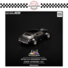 PR64-204 (2) POP RACE 1/64 TOKYO AUTO SALON KUALA LUMPUR 2024 SKYLINE KPGC110 KENMERI DARK CHROME