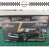 PR64-204 (3) POP RACE 1/64 TOKYO AUTO SALON KUALA LUMPUR 2024 SKYLINE KPGC110 KENMERI DARK CHROME