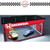 MC HOBBY 1/64 HONDA SHOWROOM / GARAGE WITH LED LIGHT