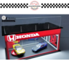 MC HOBBY 1/64 HONDA SHOWROOM / GARAGE WITH LED LIGHT