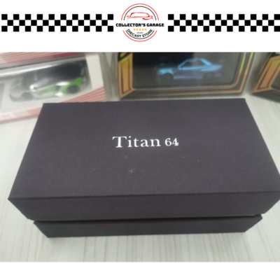 MAKE UP 1/64 TM001B PORSCHE SINGER 911 (964) COUPE GRAY