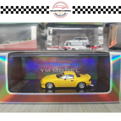 YM MODEL 1/64 MAZDA PANDEM MX-5 YELLOW #169/299