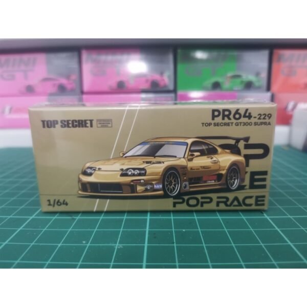 PR64-229 POP RACE 1/64 #PR64-229 TOP SECRET GT-300 SUPRA