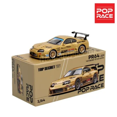 PR64-229 POP RACE 1/64 #PR64-229 TOP SECRET GT-300 SUPRA