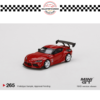 MGT00265 (2) MINI GT 1/64 #265 HKS TOYOTA GR SUPRA RENAISSANCE RED