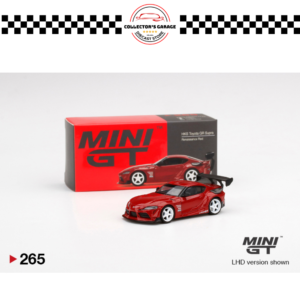 MINI GT 1/64 #265 HKS TOYOTA GR SUPRA RENAISSANCE RED