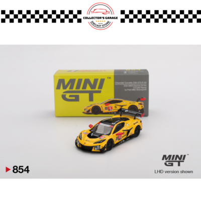MGT00854 MINI GT 1/64 #854 CHEVROLET CORVETTE Z06 GT3.R #3 CORVETTE RACING BY PRATT MILLER MOTORSPORTS 2024 IMSA DAYTONA 24 HRS