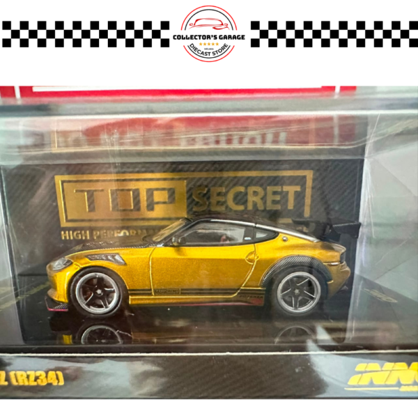 INNO64 1/64 TOP SECRET FAIRLADY Z (RZ34) GOLD