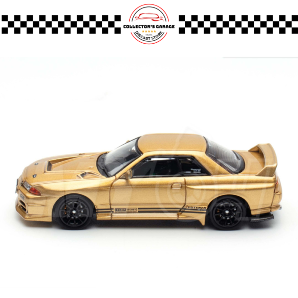 INNO64 1/64 TOP SECRET BNR32 GT-R (650R) GOLD