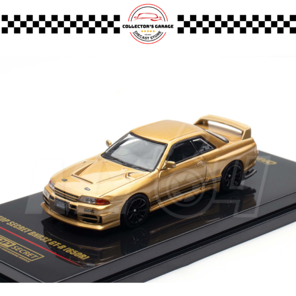 INNO64 1/64 TOP SECRET BNR32 GT-R (650R) GOLD
