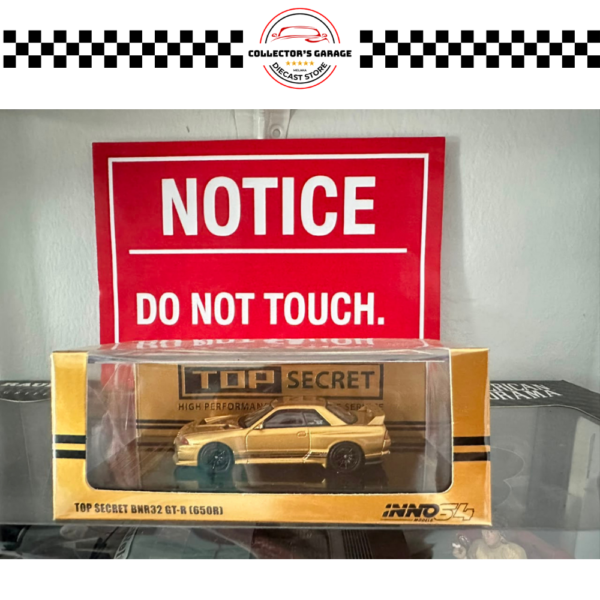 INNO64 1/64 TOP SECRET BNR32 GT-R (650R) GOLD