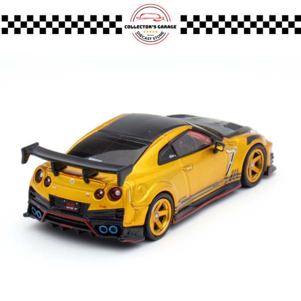 INNO64 1/64 NISSAN GT-R (R35) NISMO TUNED BY "TOP SECRET" TOKYO AUTO SALON 2024 KUALA LUMPUR EXCLUSIVE EDITION