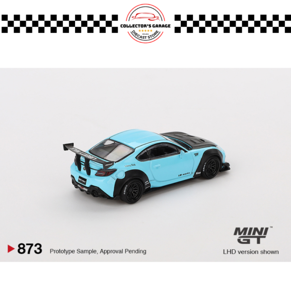 MINI GT 1/64 #873 TOYOTA GR86 LB★NATION BABY BLUE