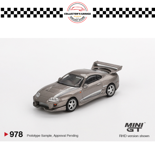 MINI GT 1/64 #978 TOYOTA SUPRA VEILSIDE COMBAT V-II COMBAT GREY
