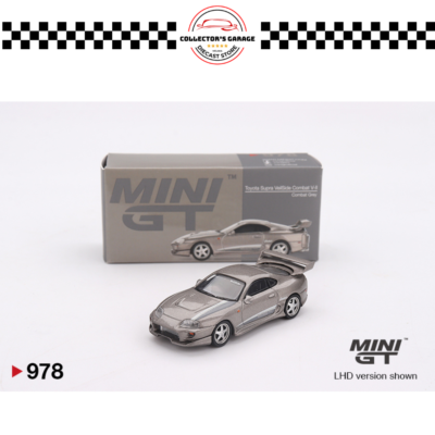 MGT00978 (3) MINI GT 1/64 #978 TOYOTA SUPRA VEILSIDE COMBAT V-II COMBAT GREY