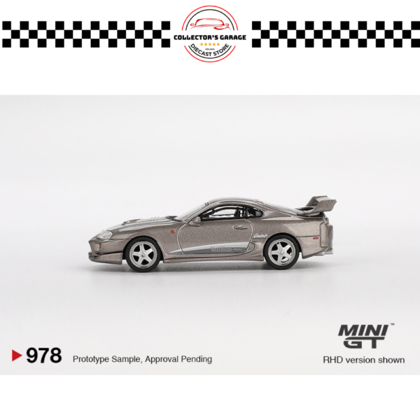 MINI GT 1/64 #978 TOYOTA SUPRA VEILSIDE COMBAT V-II COMBAT GREY