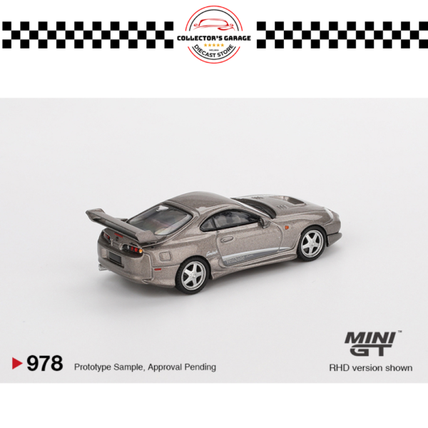 MINI GT 1/64 #978 TOYOTA SUPRA VEILSIDE COMBAT V-II COMBAT GREY
