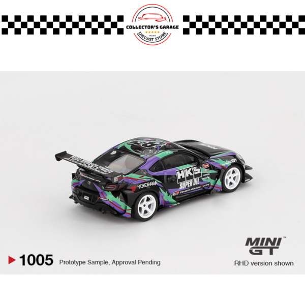 MINI GT 1/64 #1005 TOYOTA GR86 HKS TYPE R 2022 TOKYO AUTO SALON