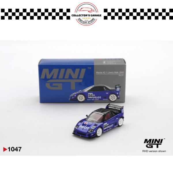 MINI GT 1/64 #1047 MAZDA AZ-1 LIBERTY WALK LB40 PILOT