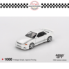 MINI GT 1/64 #1066 NISSAN SKYLINE GT-R (R32) VEILSIDE COMBAT C-I WHITE