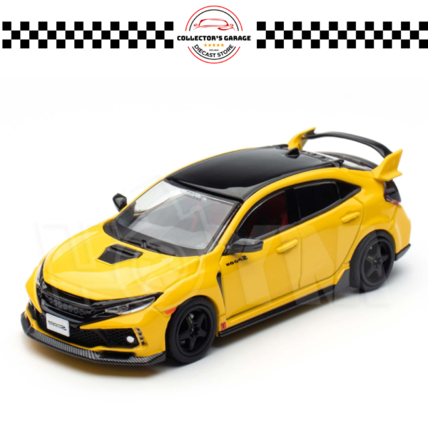 INNO64 1/64 HONDA CIVIC TYPE R (FK8) YELLOW