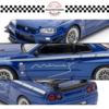 INNO64 1/64  NISSAN SKYLINE GT-R (R34) V-SPEC TUNED BY "MINE'S"