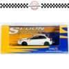 MOTORHELIX 1/64 HONDA CIVIC TYPE R (EK9) SPOON - CHAMPIONSHIP WHITE