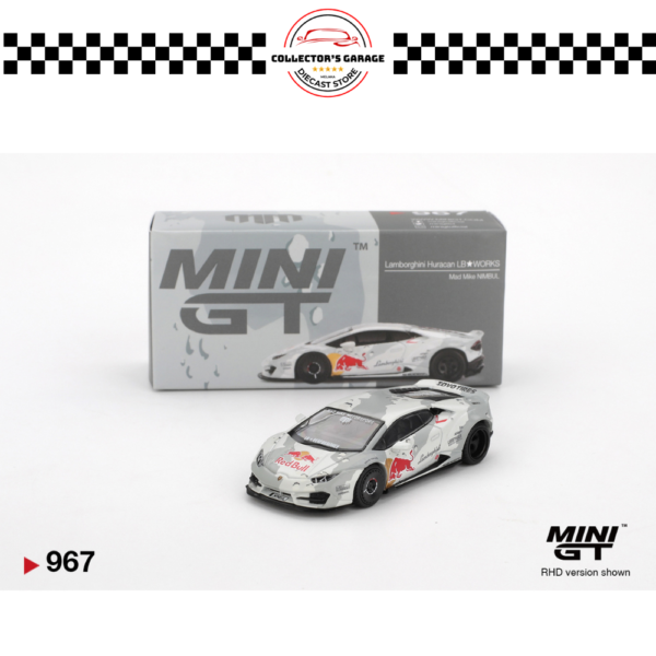 MINI GT 1/64 #967 LAMBORGHINI HURACAN LB★WORKS VER. 2 MAD MIKE NIMBUL